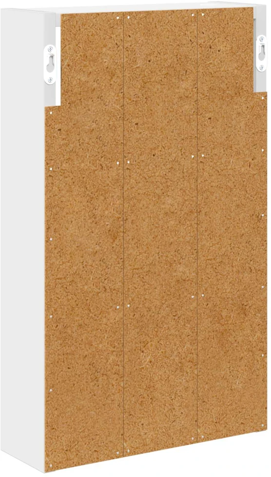 Vonios sieninė spintelė Baltas 30 x 10 x 50 cm Dirbtinė mediena
