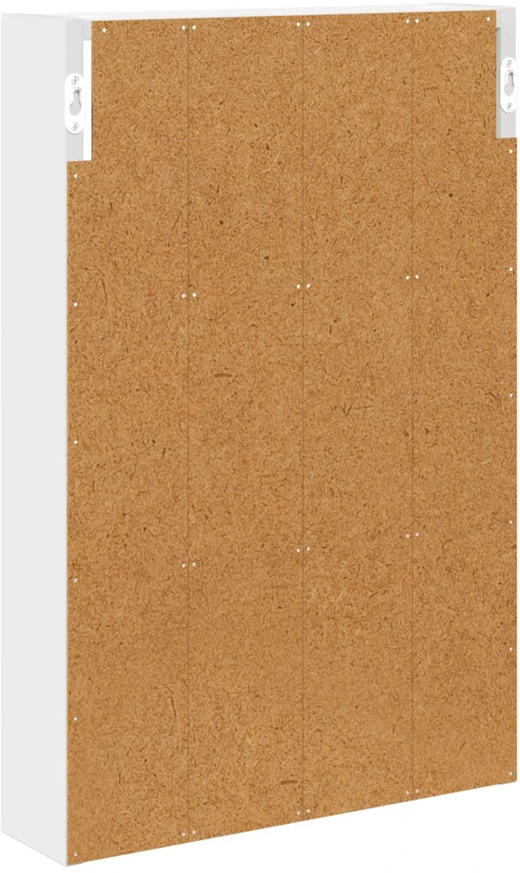 Vonios sieninė spintelė Baltas 40 x 10 x 60,5 cm