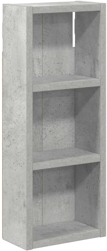 Vonios sieninė spintelė Betono Pilka 20 x 10 x 50 cm