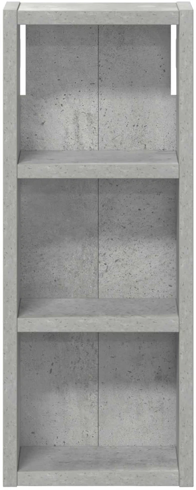 Vonios sieninė spintelė Betono Pilka 20 x 10 x 50 cm