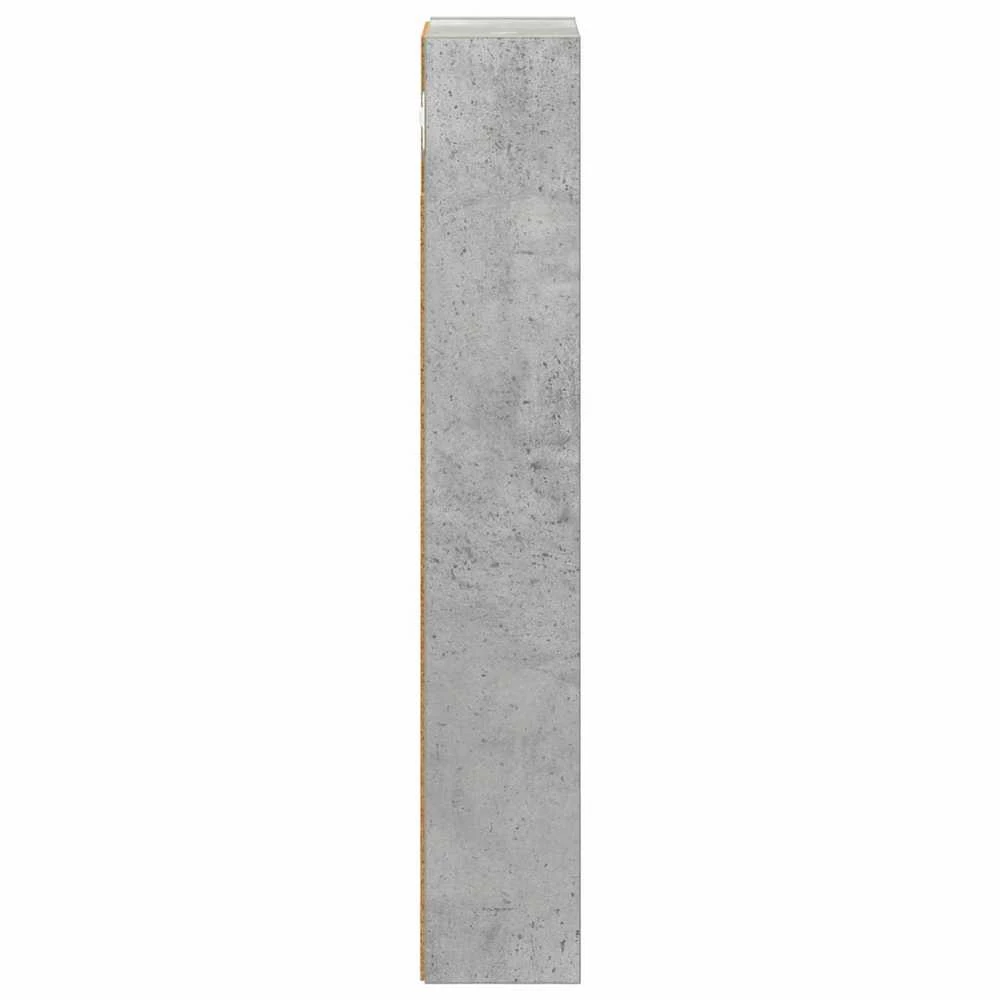 Vonios sieninė spintelė Betono Pilka 20 x 10 x 60,5 cm