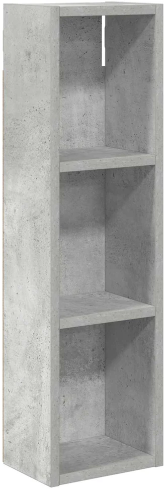 Vonios sieninė spintelė Betono Pilka 20 x 14 x 70 cm