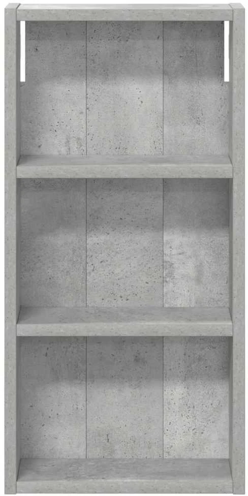 Vonios sieninė spintelė Betono Pilka 30 x 10 x 60,5 cm