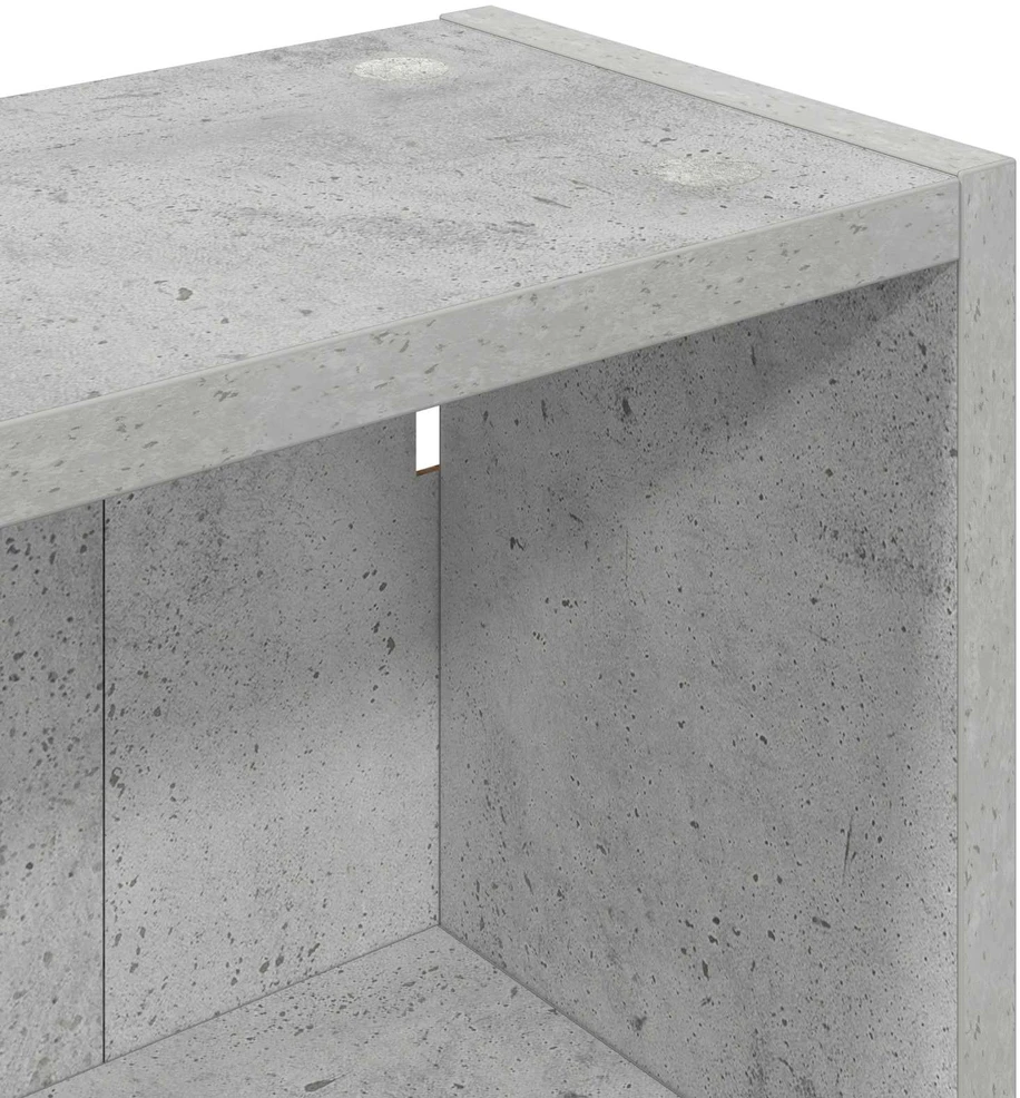 Vonios sieninė spintelė Betono Pilka 30 x 16 x 62,5 cm