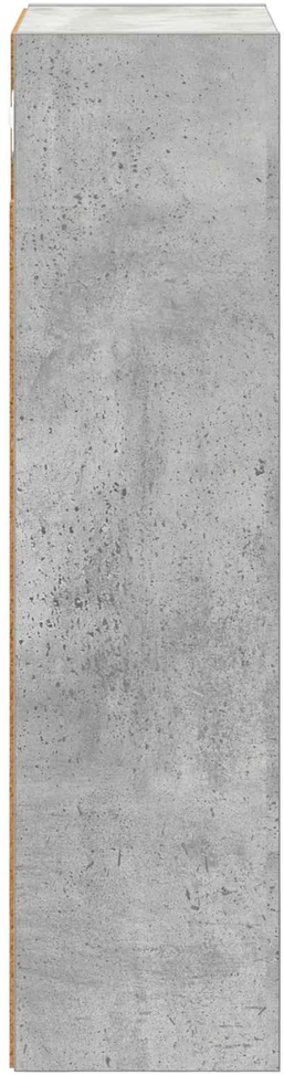 Vonios sieninė spintelė Betono Pilka 30 x 16 x 62,5 cm
