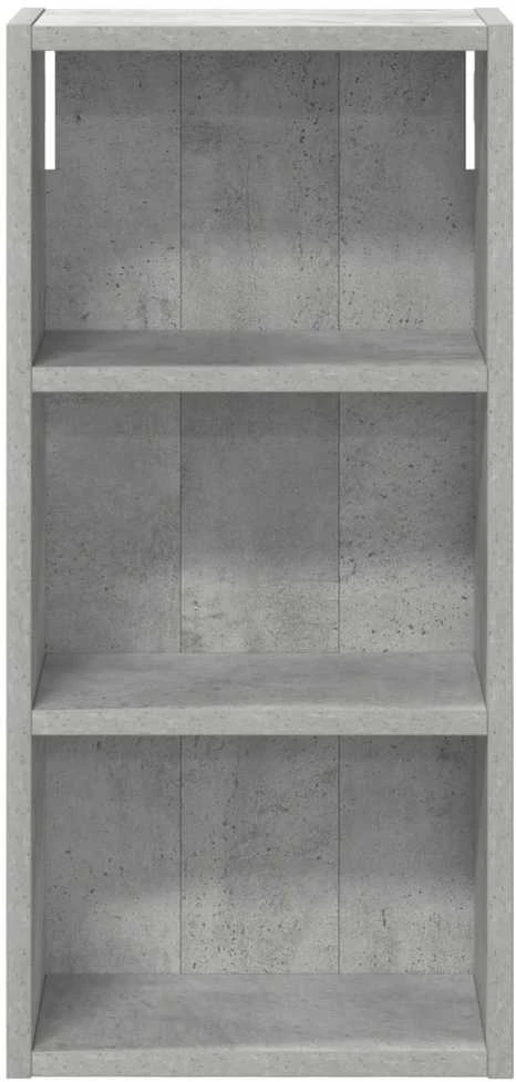 Vonios sieninė spintelė Betono Pilka 30 x 16 x 62,5 cm