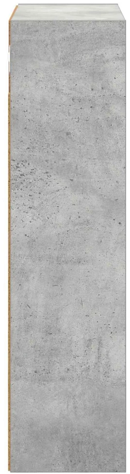 Vonios sieninė spintelė Betono Pilka 40 x 16 x 62,5 cm