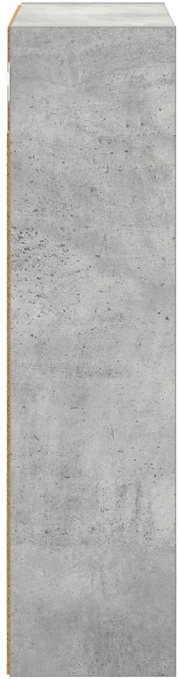 Vonios sieninė spintelė Betono Pilka 40 x 16 x 62,5 cm