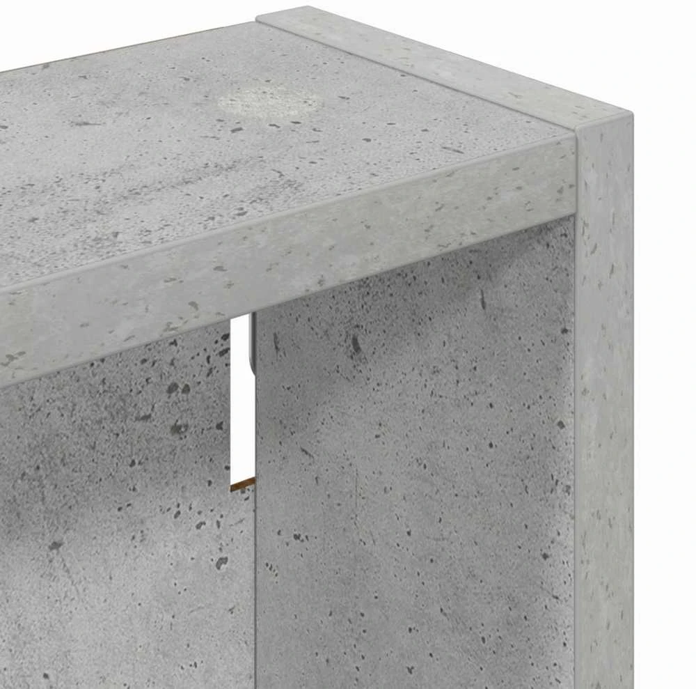Vonios sieninė spintelė Betono Pilka 40 x 10 x 60,5 cm