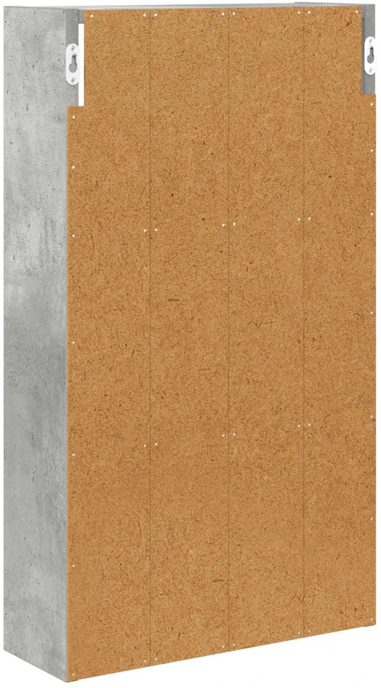Vonios sieninė spintelė Betono Pilka 40 x 14 x 70 cm