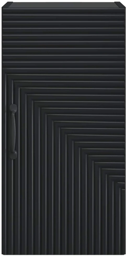 Vonios sieninė spintelė HAARLEM Juoda 30 x 31 x 59 cm