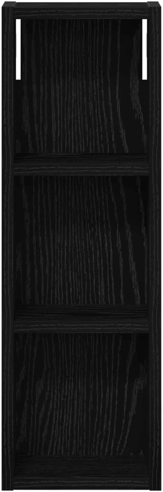 Vonios sieninė spintelė Juodas Ąžuolas 20 x 10 x 60,5 cm