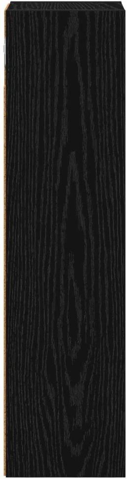 Vonios sieninė spintelė Juodas Ąžuolas 20 x 16 x 62,5 cm