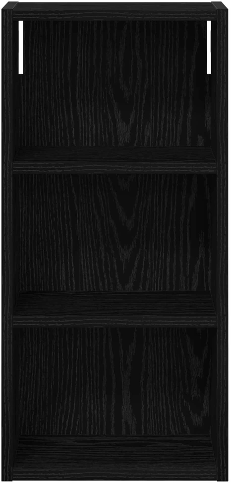 Vonios sieninė spintelė Juodas Ąžuolas 30 x 16 x 62,5 cm