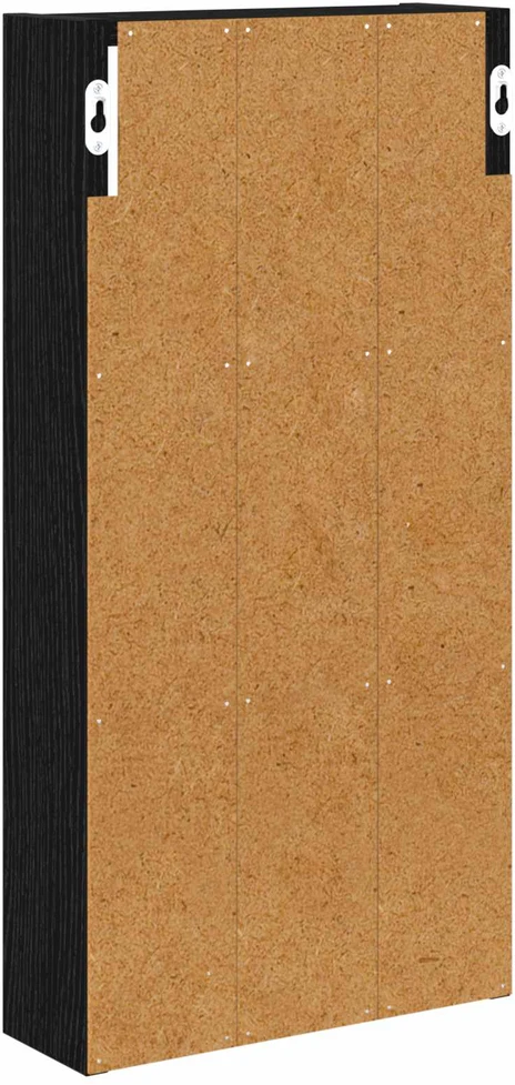 Vonios sieninė spintelė Juodas Ąžuolas 30 x 10 x 60,5 cm