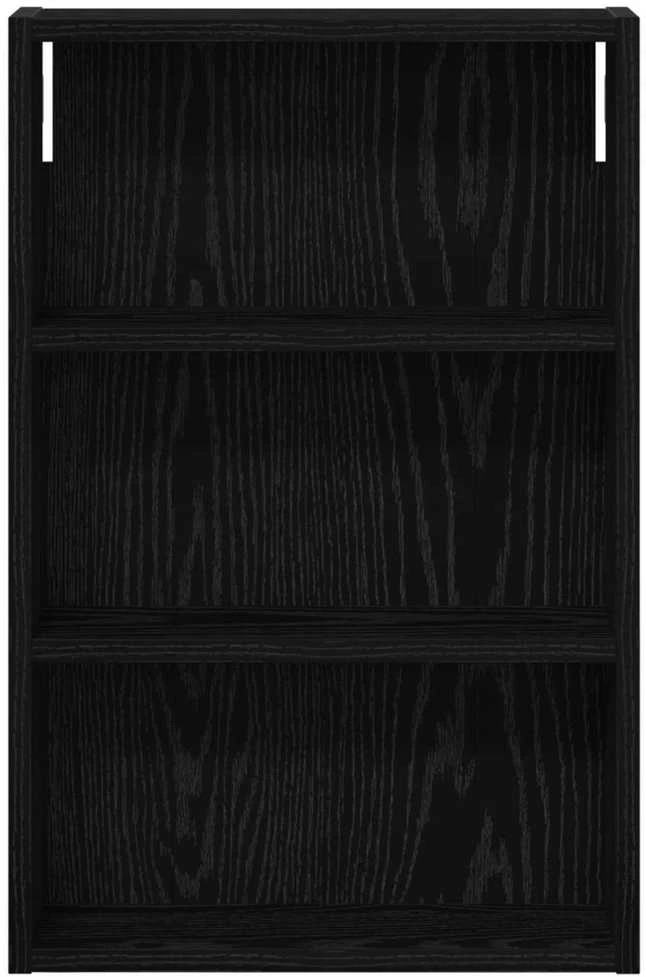 Vonios sieninė spintelė Juodas Ąžuolas 40 x 10 x 60,5 cm
