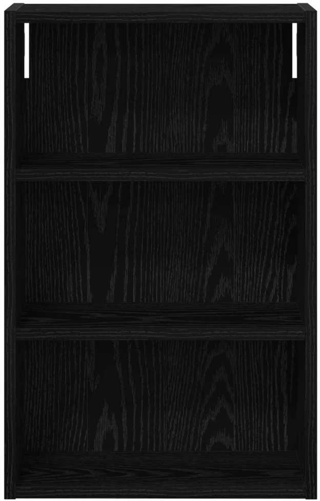 Vonios sieninė spintelė Juodas Ąžuolas 40 x 16 x 62,5 cm