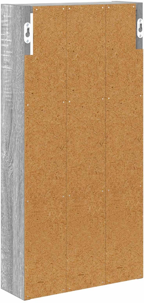Vonios sieninė spintelė Pilka Sonoma 30 x 10 x 60,5 cm