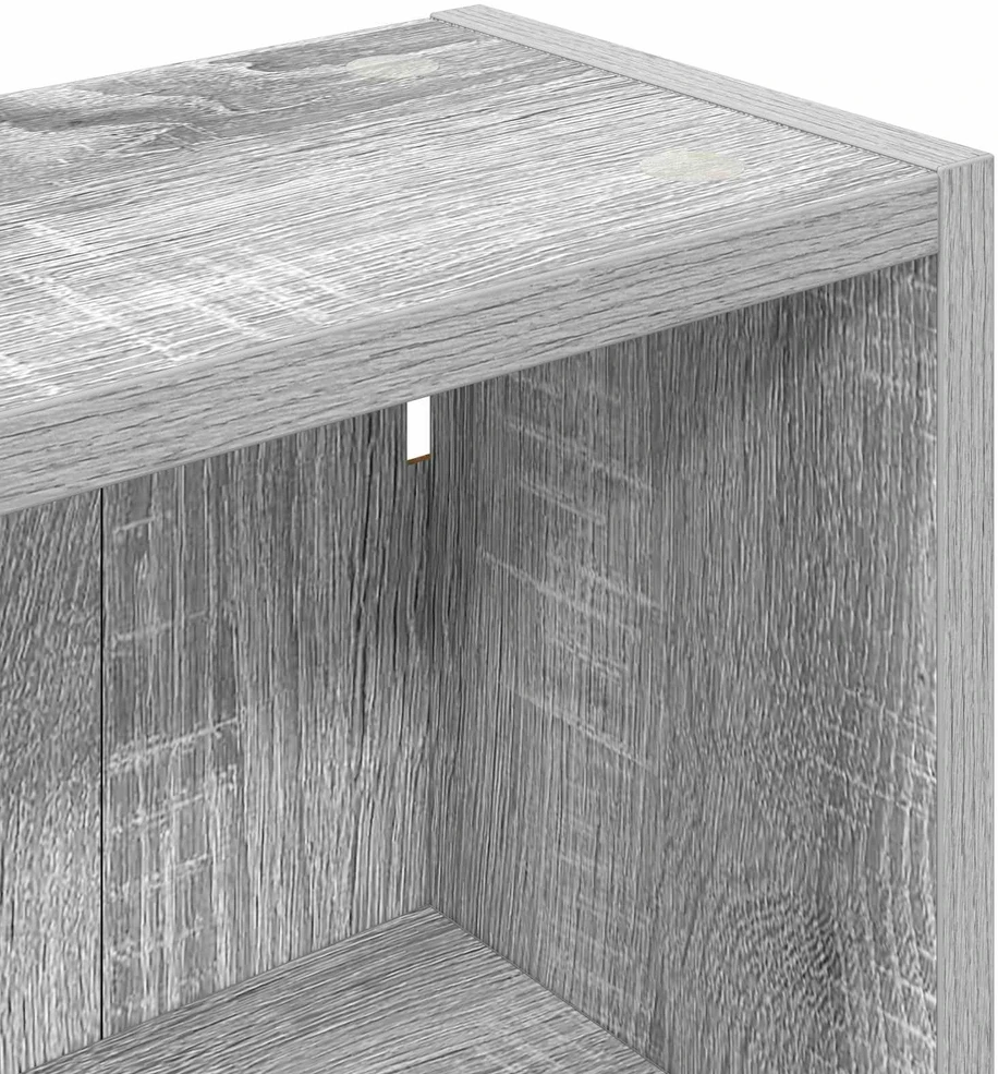 Vonios sieninė spintelė Pilka Sonoma 30 x 16 x 62,5 cm