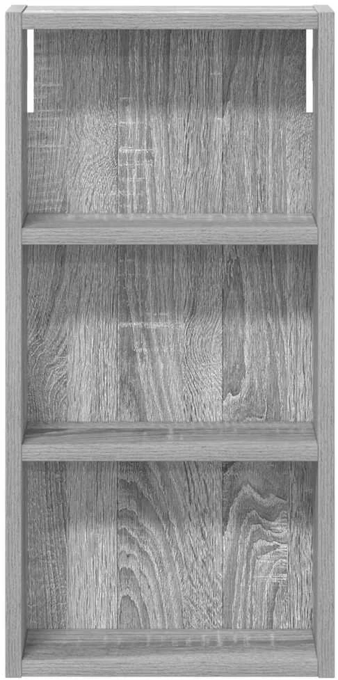 Vonios sieninė spintelė Pilka Sonoma 30 x 10 x 60,5 cm