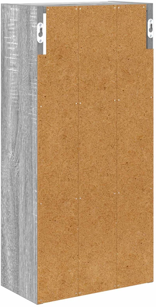 Vonios sieninė spintelė Pilka Sonoma 30 x 16 x 62,5 cm