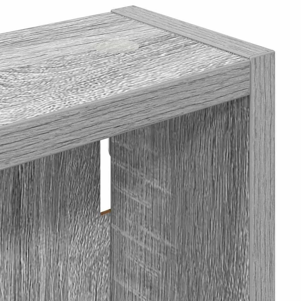 Vonios sieninė spintelė Pilka Sonoma 30 x 10 x 60,5 cm