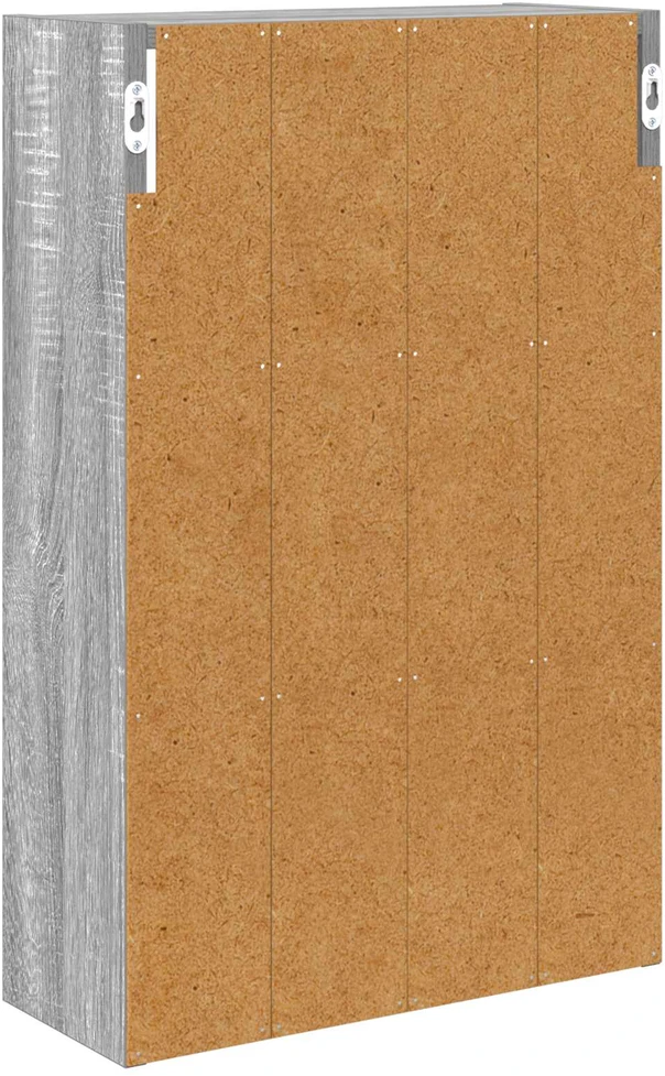 Vonios sieninė spintelė Pilka Sonoma 40 x 16 x 62,5 cm