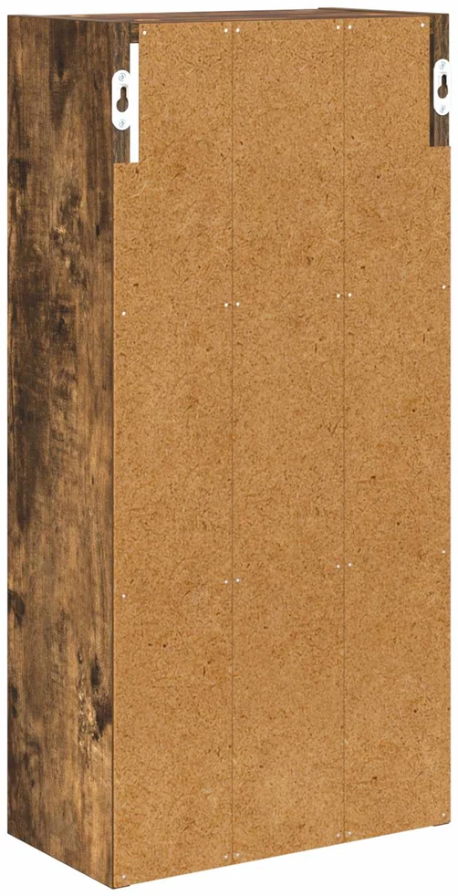 Vonios sieninė spintelė Rūkytas Ąžuolas 30 x 16 x 62,5 cm