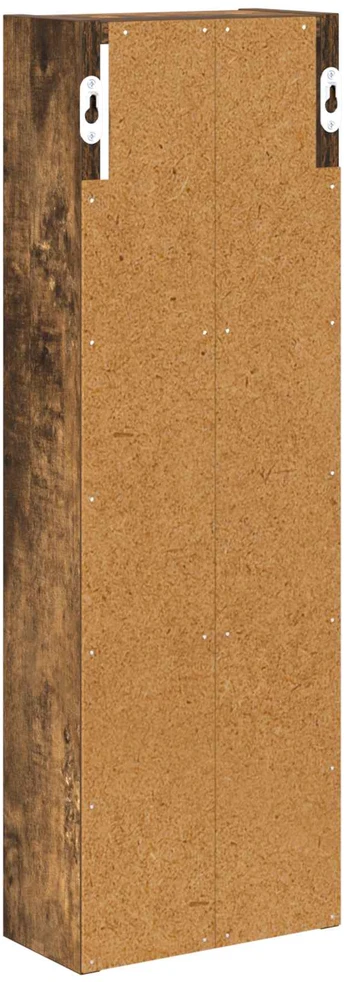 Vonios sieninė spintelė Rūkytas Ąžuolas 20 x 10 x 60,5 cm