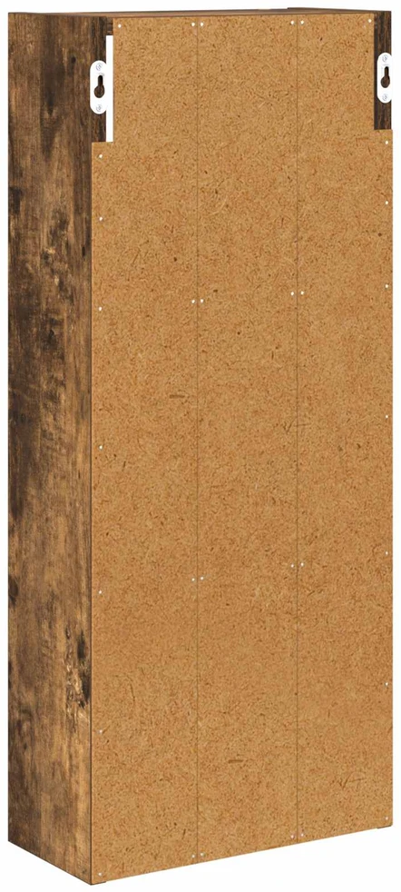 Vonios sieninė spintelė Rūkytas Ąžuolas 30 x 14 x 70 cm