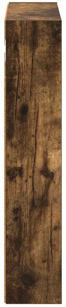 Vonios sieninė spintelė Rūkytas Ąžuolas 40 x 10 x 50 cm