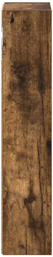 Vonios sieninė spintelė Rūkytas Ąžuolas 20 x 10 x 50 cm