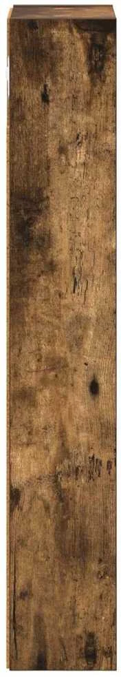 Vonios sieninė spintelė Rūkytas Ąžuolas 20 x 10 x 60,5 cm
