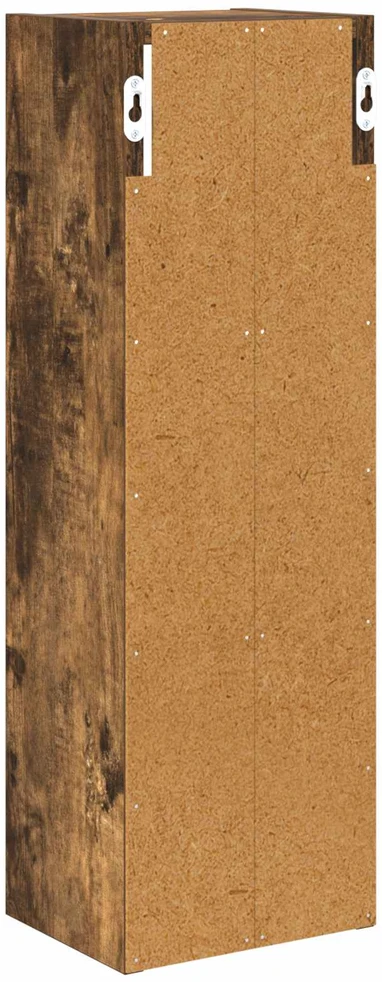 Vonios sieninė spintelė Rūkytas Ąžuolas 20 x 16 x 62,5 cm
