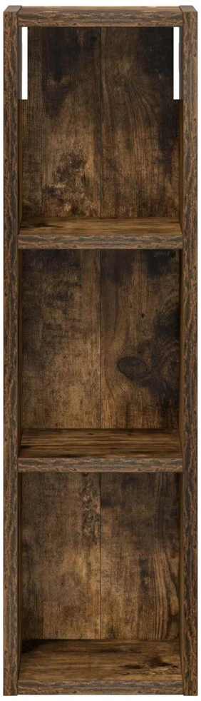 Vonios sieninė spintelė Rūkytas Ąžuolas 20 x 14 x 70 cm