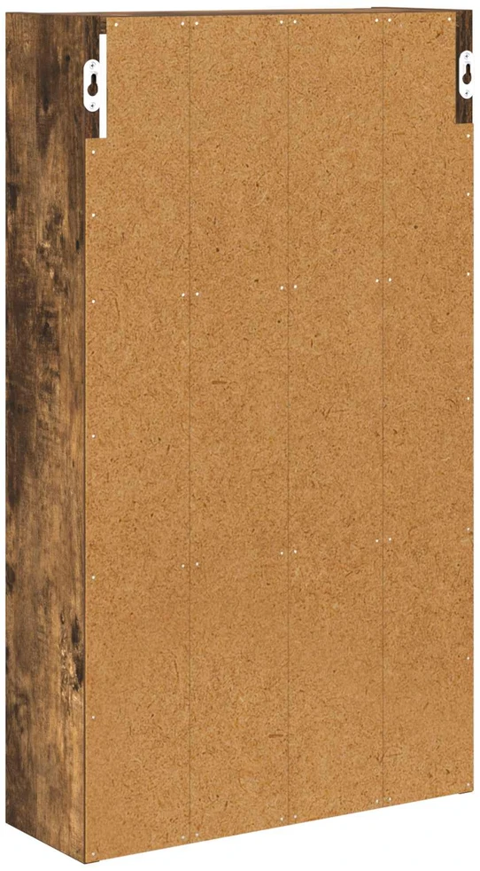 Vonios sieninė spintelė Rūkytas Ąžuolas 40 x 14 x 70 cm