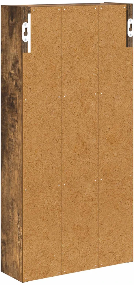 Vonios sieninė spintelė Rūkytas Ąžuolas 30 x 10 x 60,5 cm
