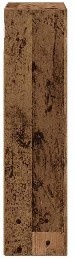 Vonios sieninė spintelė Senas medis 30 x 16 x 62,5 cm