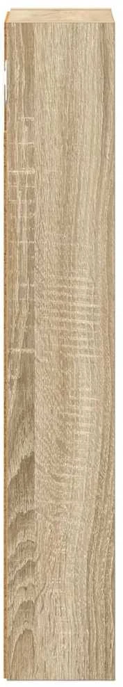 Vonios sieninė spintelė Sonoma ąžuolas 20 x 10 x 60,5 cm