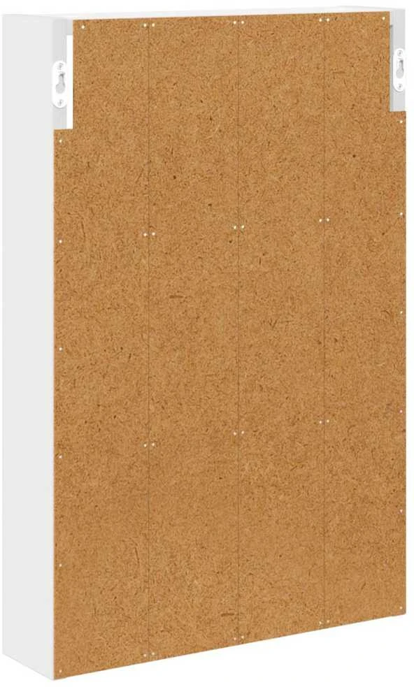 Vonios sieninė spintelė Baltas 40 x 10 x 60,5 cm