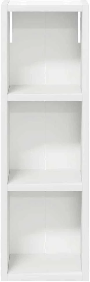 Vonios sieninė spintelė Baltas 20 x 16 x 62,5 cm