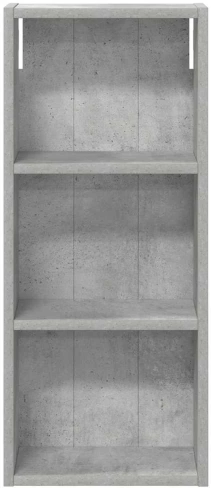 Vonios sieninė spintelė Betono Pilka 30 x 14 x 70 cm