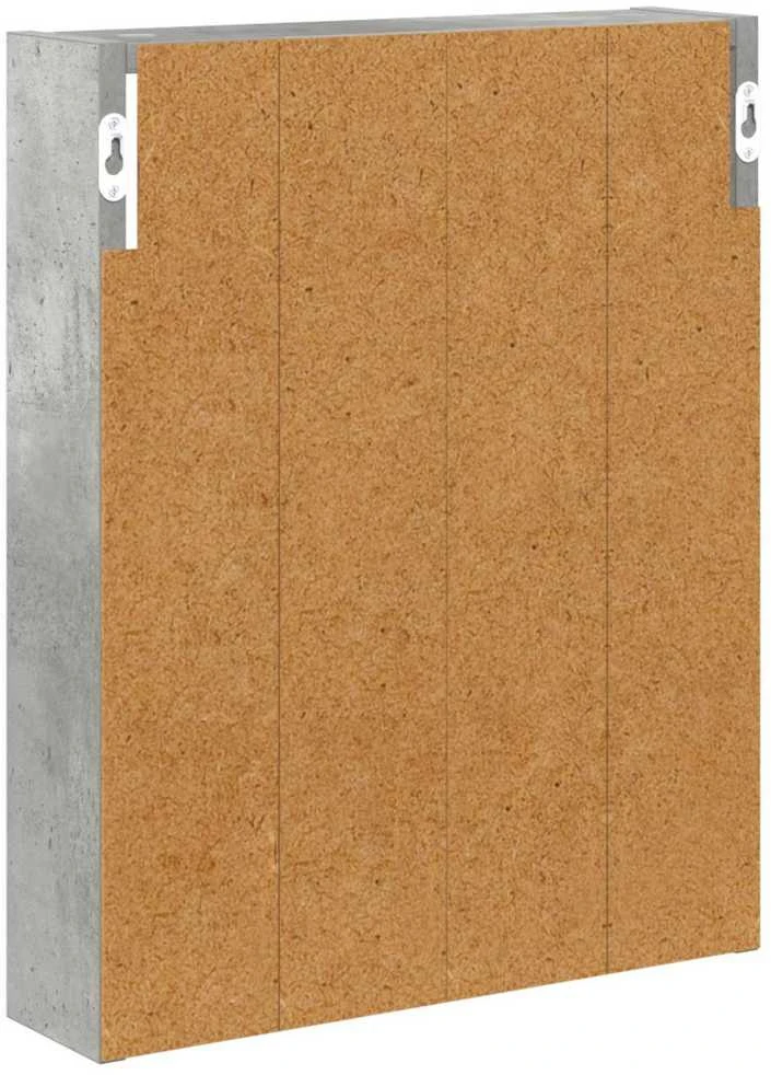 Vonios sieninė spintelė Betono Pilka 40 x 10 x 50 cm