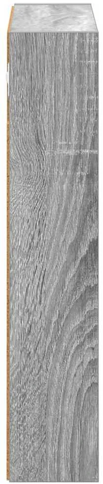 Vonios sieninė spintelė Pilka Sonoma 40 x 10 x 50 cm