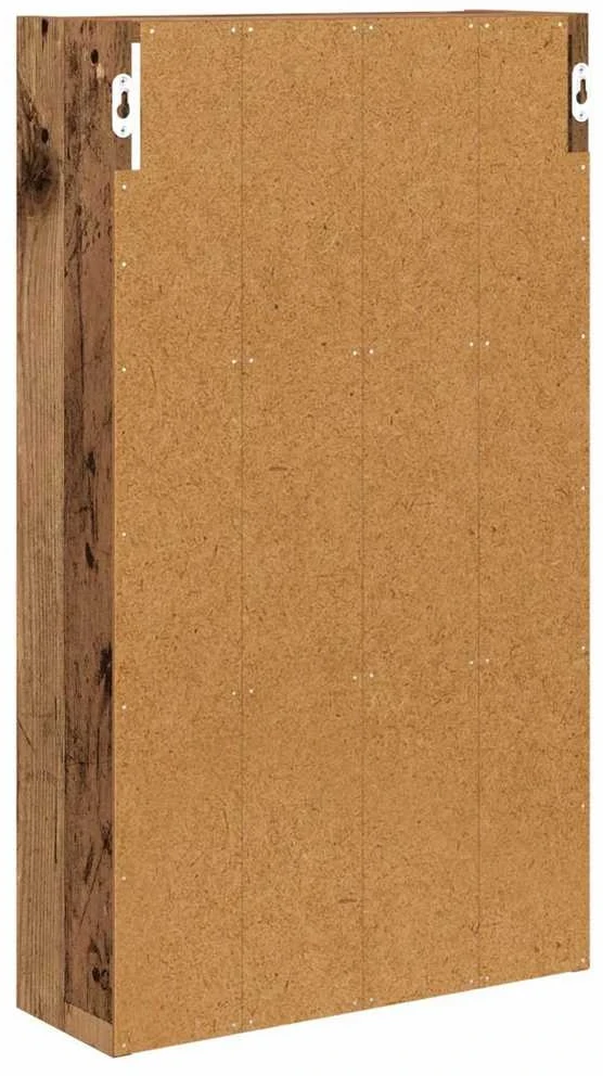 Vonios sieninė spintelė Senas medis 40 x 14 x 70 cm