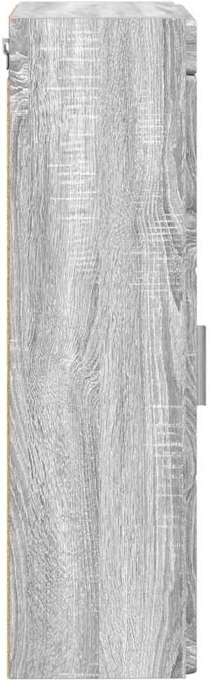 Vonios sieninė spintelė TULUM Pilkas Sonoma 37 x 24,5 x 86 cm