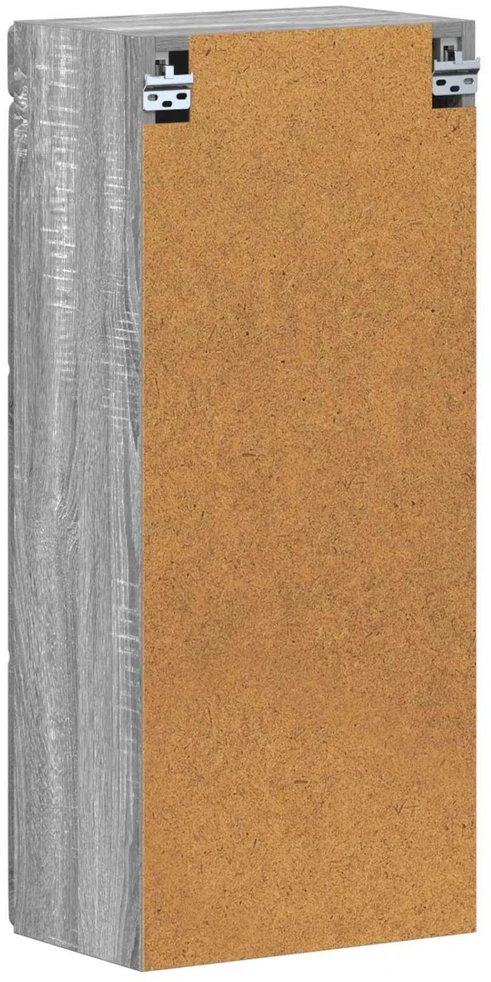Vonios sieninė spintelė TULUM Pilkas Sonoma 37 x 24,5 x 86 cm
