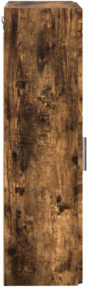 Vonios sieninė spintelė TULUM Dūminio ąžuolo 37 x 24,5 x 86 cm