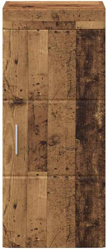 Vonios sieninė spintelė TULUM Senas medis 37 x 24,5 x 86 cm