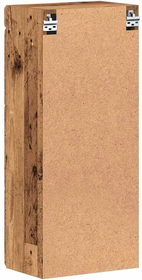 Vonios sieninė spintelė TULUM Senas medis 37 x 24,5 x 86 cm